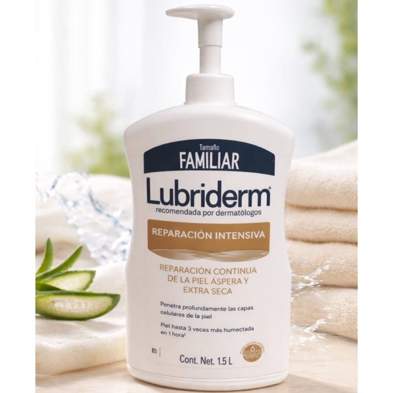 Crema Corporal Lubriderm Reparación intensiva de la piel 1.5L